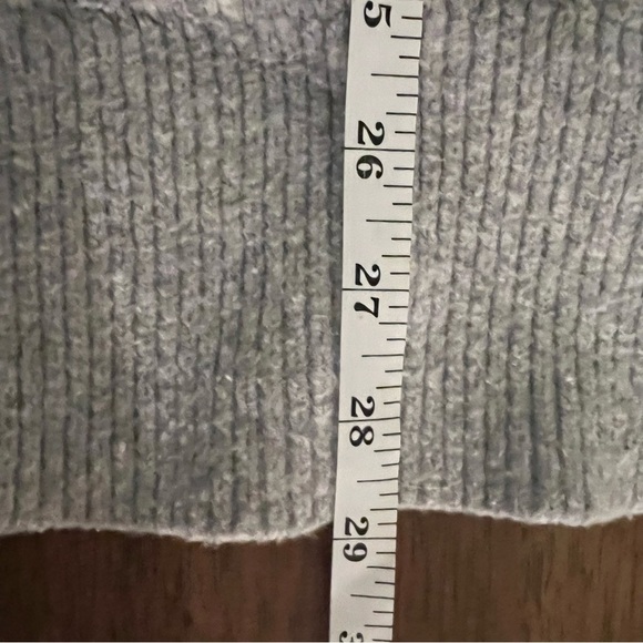 Abercrombie and Fitch Gray and White Houndstooth Cardigan XL Women’s Cozy - Picture 10 of 11